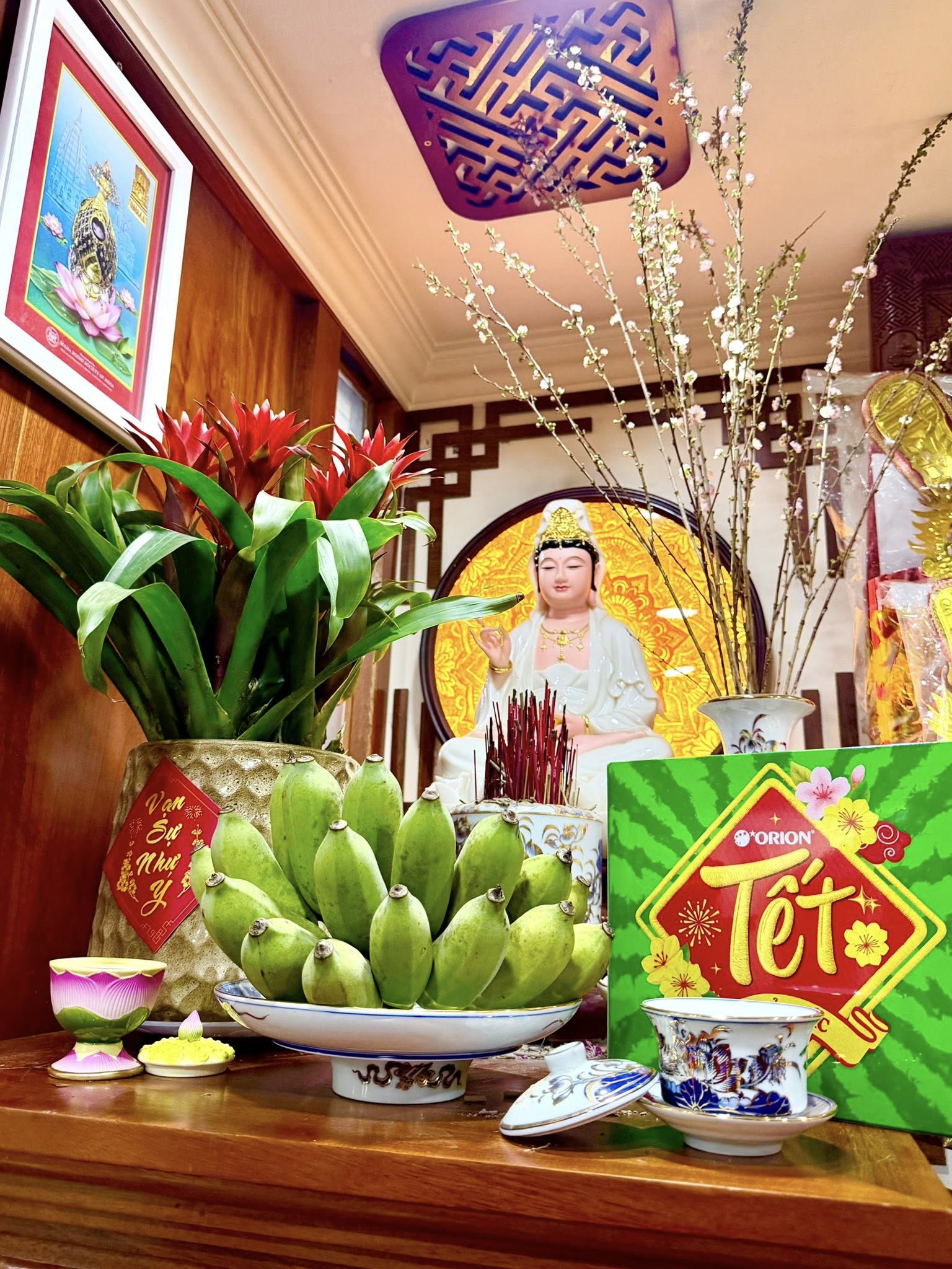 Điều đắt giá nhất trong nhà riêng của NSND Tự Long - Phó Giám đốc Nhà hát chèo Quân đội cận Tết- Ảnh 12.