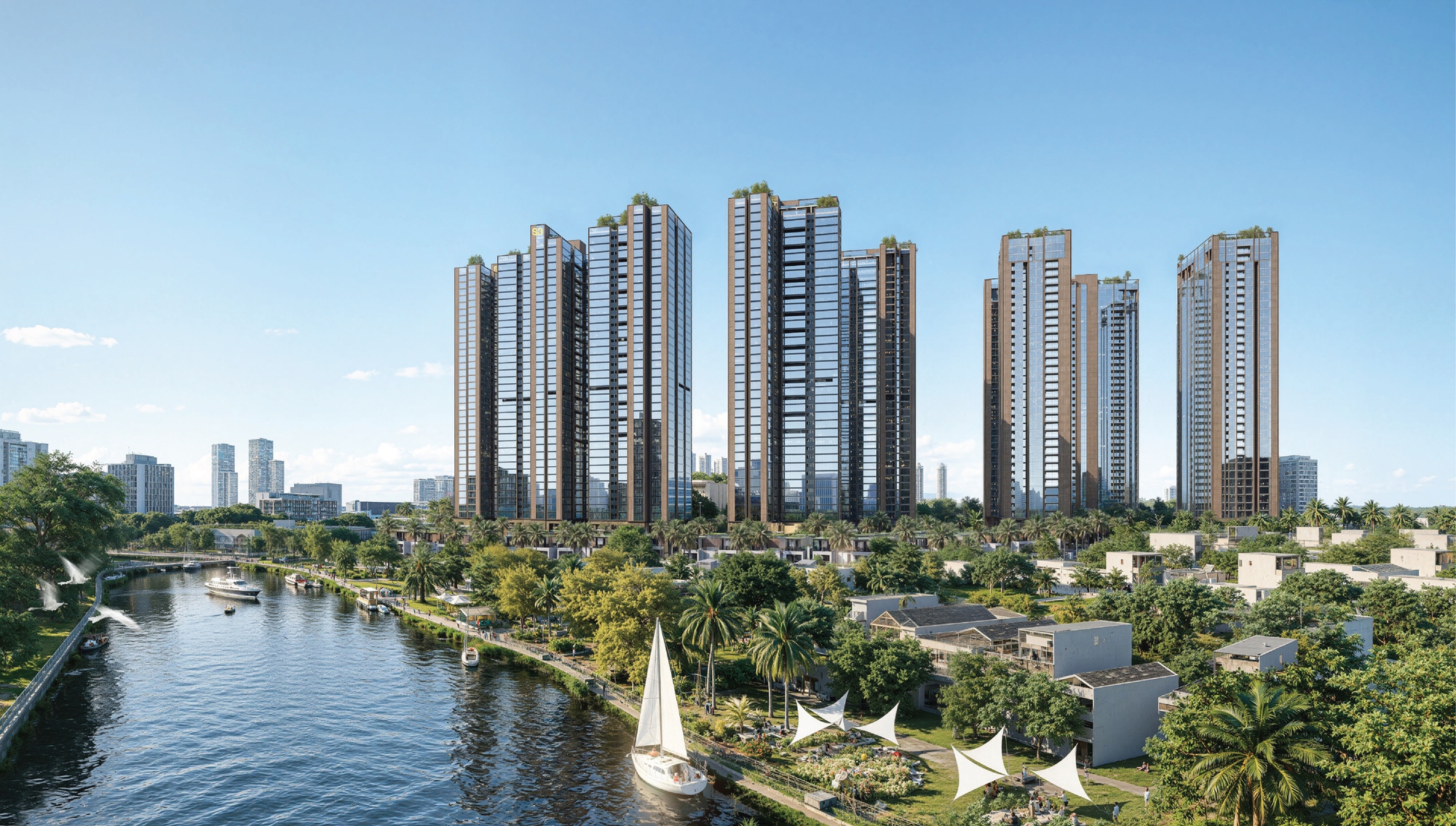 Chuyển động mới tại hai dự án cao tầng của Sunshine Group tại TP.HCM sau khi được tháo gỡ pháp lý - Ảnh 1.