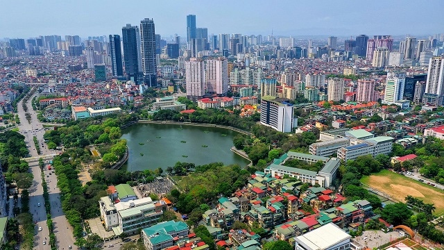 Hà Nội muốn làm 2 trung tâm tài chính tại Hoàn Kiếm và trục Nhật Tân - Nội Bài   - Ảnh 1.