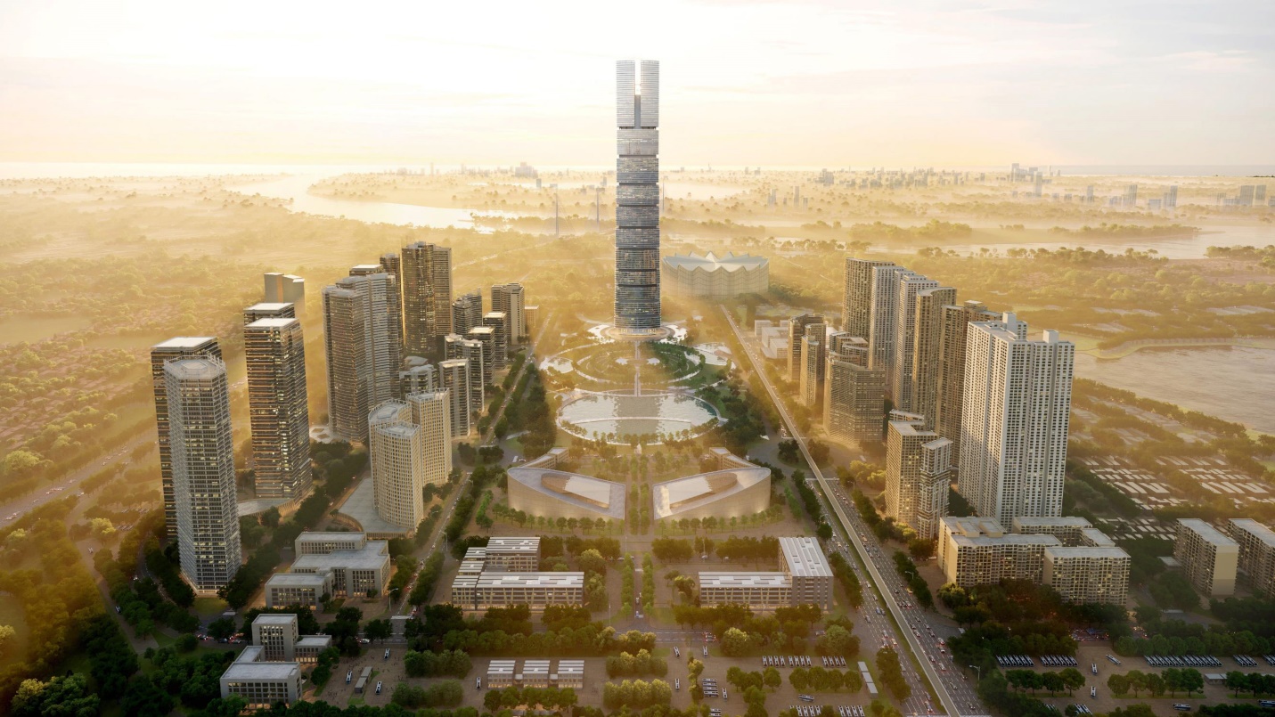 Việt Nam sắp có siêu tháp tài chính 108 tầng, vượt Landmark 81 gần 200 m, trên đỉnh có quả cầu mô phỏng chu kỳ mặt trăng thay đổi theo từng giờ- Ảnh 2. Việt Nam sắp có siêu tháp tài chính 108 tầng, vượt Landmark 81 gần 200 m, trên đỉnh có quả cầu mô phỏng chu kỳ mặt trăng thay đổi theo từng giờ- Ảnh 2.