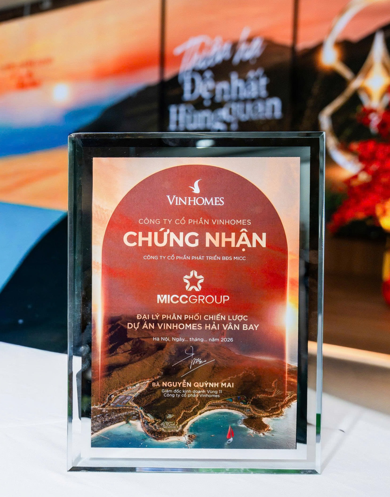 MICC Group trở thành đại lý F1 dự án Vinhomes Hải Vân Bay Đà Nẵng - Ảnh 1. MICC Group trở thành đại lý F1 dự án Vinhomes Hải Vân Bay Đà Nẵng - Ảnh 1.
